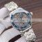 Men's Watch Diver's 300M 43.5mm Stainless Steel Blue Ceramic Bezel White Dial Stainless Steel Bracelet