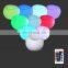 Colorful plastic chair led glow furniture waterproof bar stools garden chairs bar furniture tables and chairs