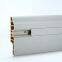 12cm hidden nail PVC baseboard wood grain gray black white floor line stone plastic floor glue corner line manufacturer direct sales