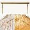 Exquisite Modern Luxury Diamond-Cylindrical Crystal Pendant Chandelier for Living Dining room Kitchen Island Foyer Bedroom