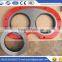 Used concrete mixer truck concrete pump wear plate and cutting ring