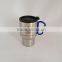 Sublimation Stainless Steel Travel Mug With Handle
