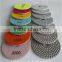 New 7 step wet polishing pads with round edge