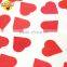 Red Metallic Couple and Heart Tissue Paper Confetti Party Poppers for Wedding