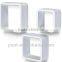 home decoration wooden wall cube shelf design