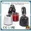 Surface Rubber Oil 5V/5000mA USB Car Charger