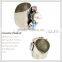 Silver Plating Prong Setting Fashion Crystal Ring