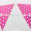 Pretty Paper Party Banner Flag Decorations for Party Wedding Graduation