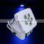 6pcs 6in1 RGBW LED par lighting for stage lighting