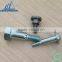The steps of flange screws pa