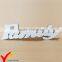 white vintage products letter wall art
