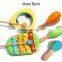 2015 Hot New Product 5-Piece Set Wooden Musical Instruments for Children