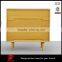 Home furniture modern wooden 3 layers drawers