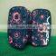 Promotional Custom Makeup bolsos mujer Travel nylon Cosmetic Bags with nylon lining cosmetic clutch channel bags
