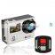 Dual screen waterproof full HD 1080p WiFi sport camera 4K 25fps with wireless remote bracelet