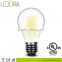 High quality CRI90 6w 8w warm white 120v e26 dimmable LED edison bulb UL