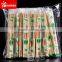 Disposable bamboo chopsticks with plastic packaging