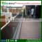 wood-plastic composites solid decking floor with hot selling and factory price