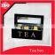 Fashionable compartments presentation tea box with nature color
