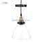 E27 Vintage Industrial Ceiling Lamp Shade Glass Pendant Lights