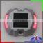 Die Casting Aluminum Red LED Solar Road Stud, Super Bright Flashing Red LED Solar Road Marking Studs