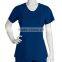Wholesale New Style Fashion Grey's Anatomy Women's 2 Pocket V-Neck Solid Scrub Top/Hospital/Nurse Uniform Top