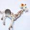 5 inch Lovely Pearl Powder Plastic Animals Shape Giraffe Baby Fridge Magnet