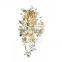 100 W Tangle Globe Suspension Lights Glass Ball Lighting with Gold / Chrome Color