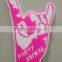 Sports Cheering Items EVA/Sponge Foam Finger Mitt Foam Hand mitt