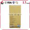 quad seal side gusset coffee tea packaging pouch bag for 50g
