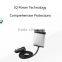 Veister 4.8A 24W multi usb port car charger drivers and backseat passengers charger in car