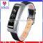 For Fitbit Alta Leather Watch Band Replacement Wristband with Metal Frame