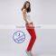 Custom polyester cotton womens jogger pants with pocket