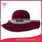 Fashion womens Wool felt hat floppy hat crushable felt hat