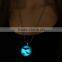 Halloween gift for friend fancy light design bat pendant necklace
