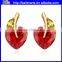 Wholesale cheap 316L stainless steel rose gold earrings for sale
