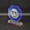 Cutom Size Design Acrylic Clear Trigram Trophy