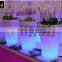 LED Round Flower Planter