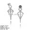 SZA2-001 Earring and Pendant Jewelry Set Cheap Silver Jewelry Set Cross Jewelry Set