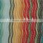 orange green wave mesh Spandex nylon 4070 Elastic print Fabric
