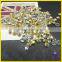 China manufacturer large size white glass crystal stone for silver jewelry