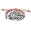 Custom Braided rope Silver Leaf Bracelet