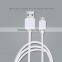 Wholesale Fast Data Transmit Charging micro Round USB data cable For Iphone