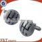 promotional sports gifts metal football cufflinks with epoxy