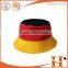High quality 100% cotton yellow fisherman hat
