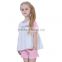 Wholesale fashion apparel children boutique clothing baby girls set