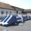 Giant inflatable water obstacle course for adults and children made of 0.9mm pvc tarpaulin