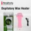 Depilatory roll on cartridge wax heater wax strips machine for hair removal