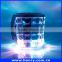 Mobile Phone Accessories Portable Water Cube Bluetooth Speaker with LED Light