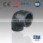 CE certificated DIN8063 PVC reducing tee, PVC fitting